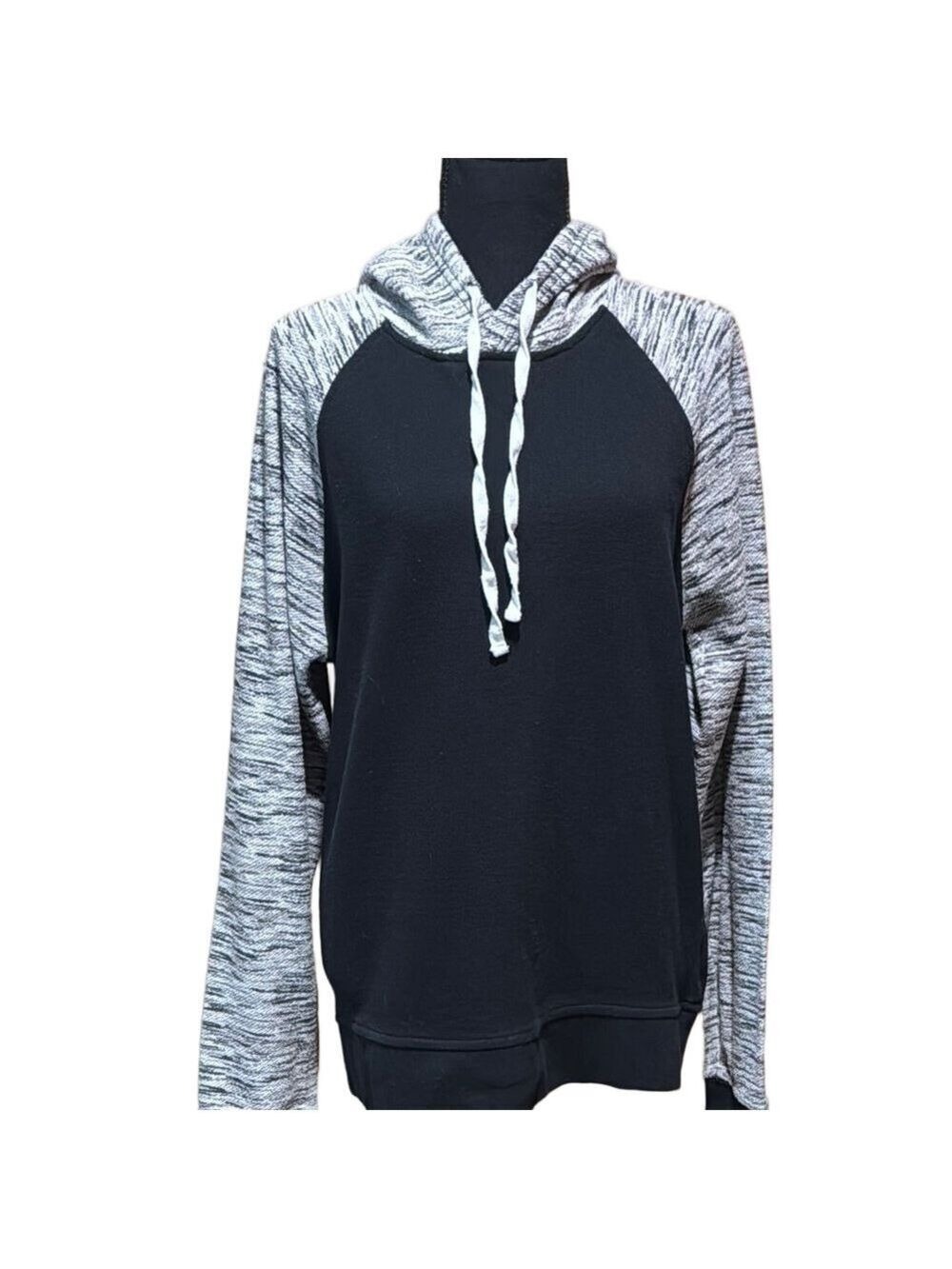 Brooklyn Cloth Black Gray Hoodie Large